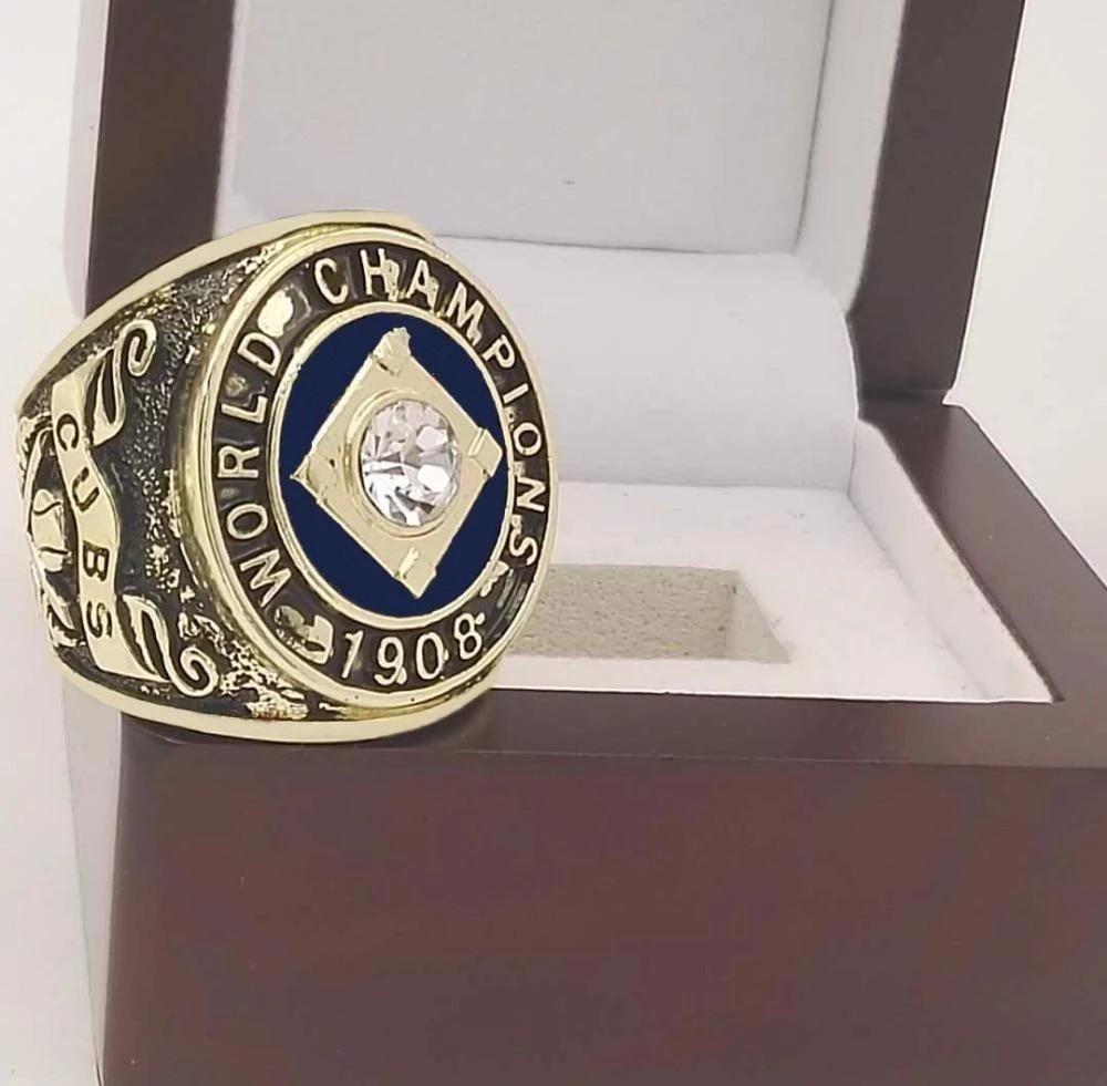 1908 Chicago Cubs World Series Championship Ring - Standard Series