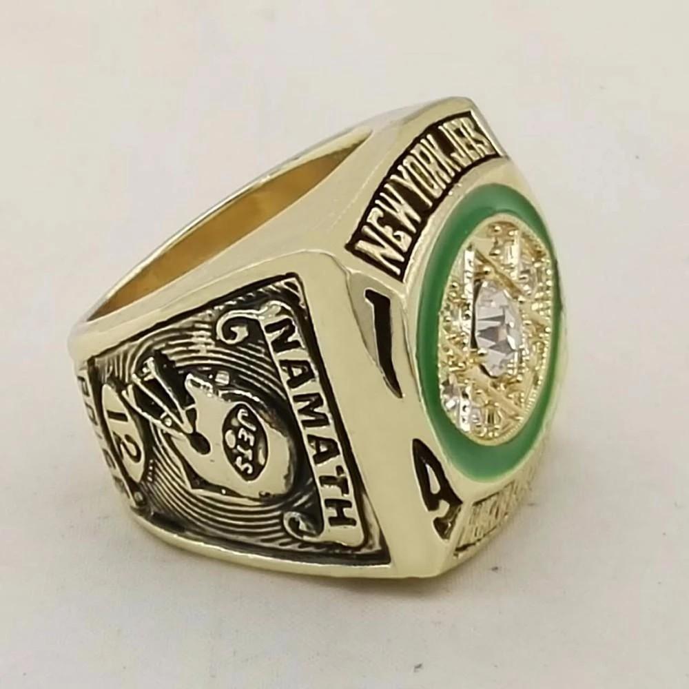 1968 New York Jets Super Bowl Championship Ring - Standard Series