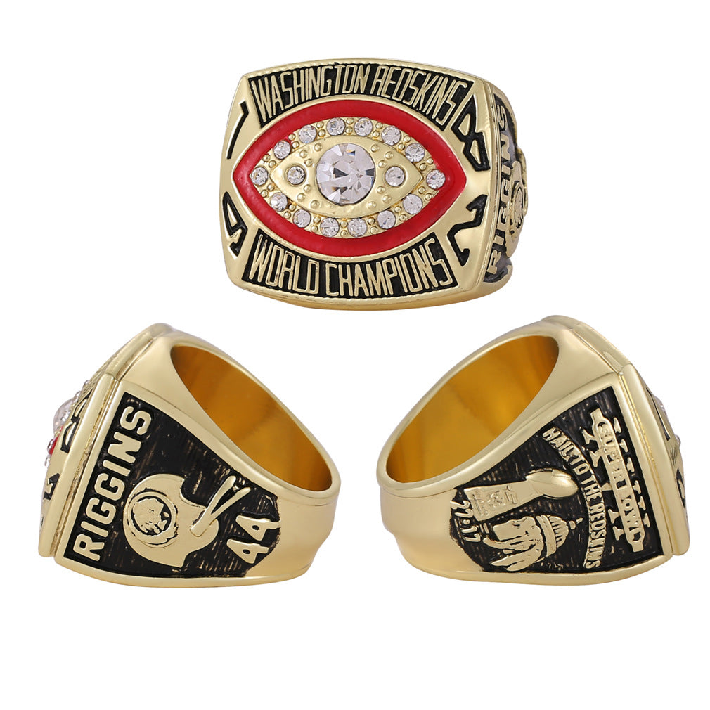 1982 Washington Redskins Super Bowl XVII Championship Ring - The Riggins Power