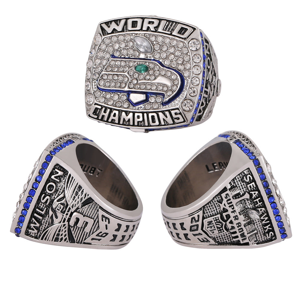 2013 Seattle Seahawks Super Bowl XLVIII Championship Ring - Legion of Boom