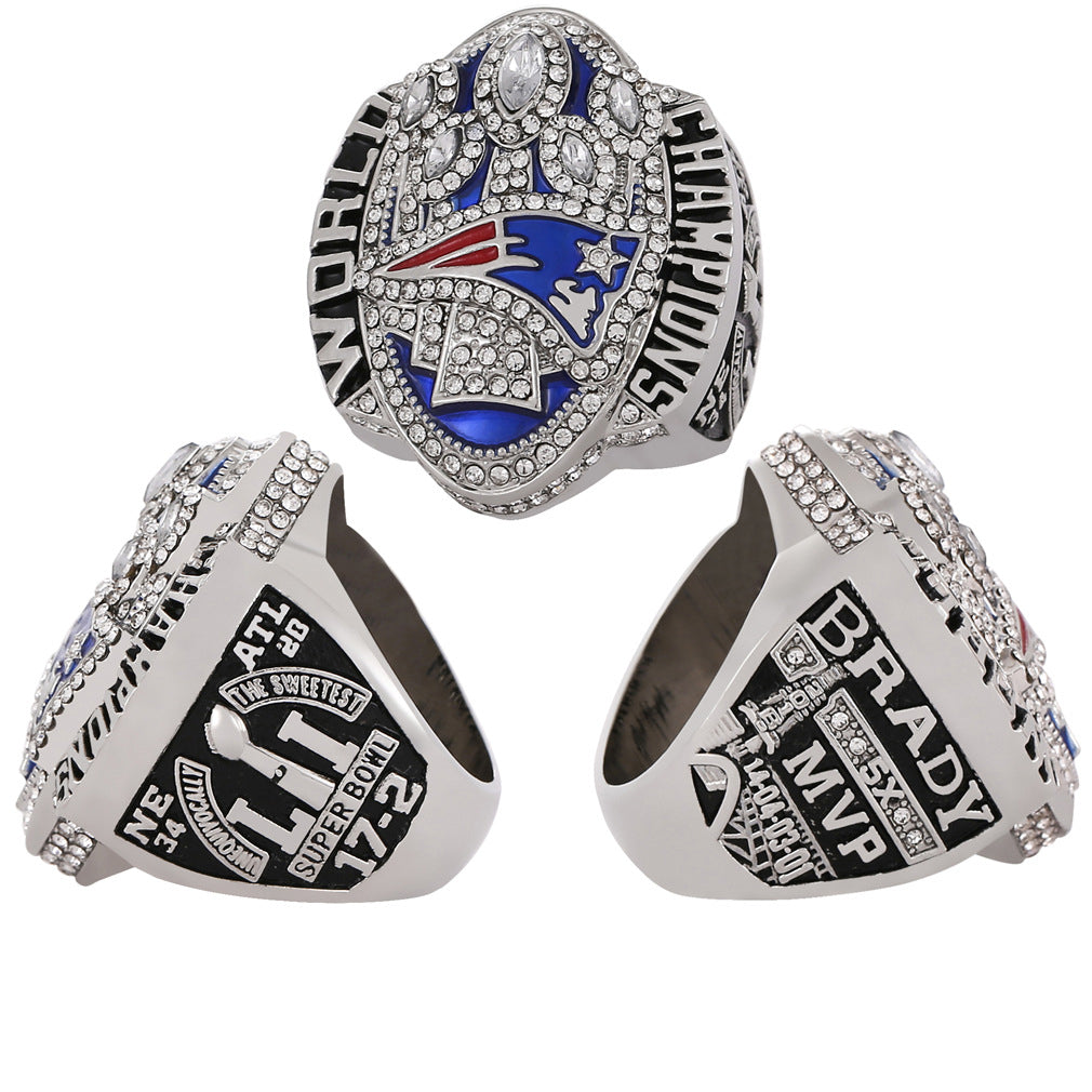 2016 New England Patriots Super Bowl LI Championship Ring - The Greatest Comeback