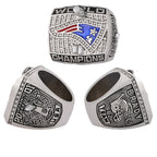 2001 New England Patriots Super Bowl XXXVI Championship Ring - The First Dynasty Title