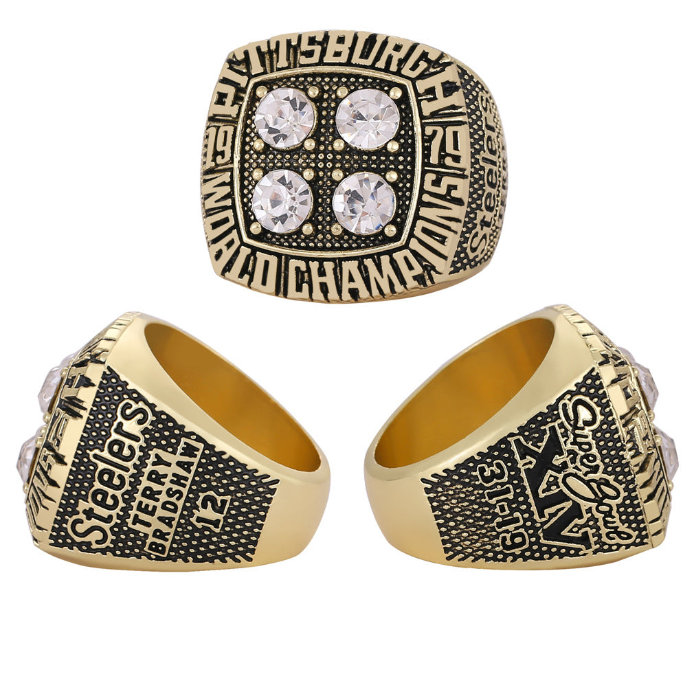 1979 Pittsburgh Steelers Super Bowl XIV Championship Ring - The 4-Ring Dynasty