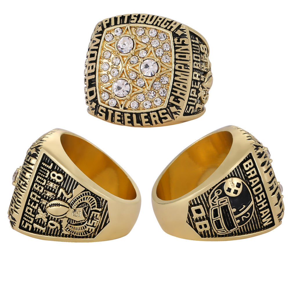 1978 Pittsburgh Steelers Super Bowl XIII Championship Ring - Team of the Decade