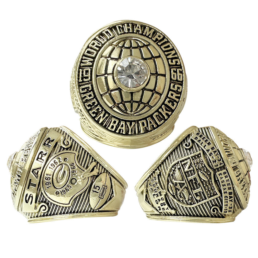 1966 Green Bay Packers Super Bowl I Championship Ring - The Inaugural World Title