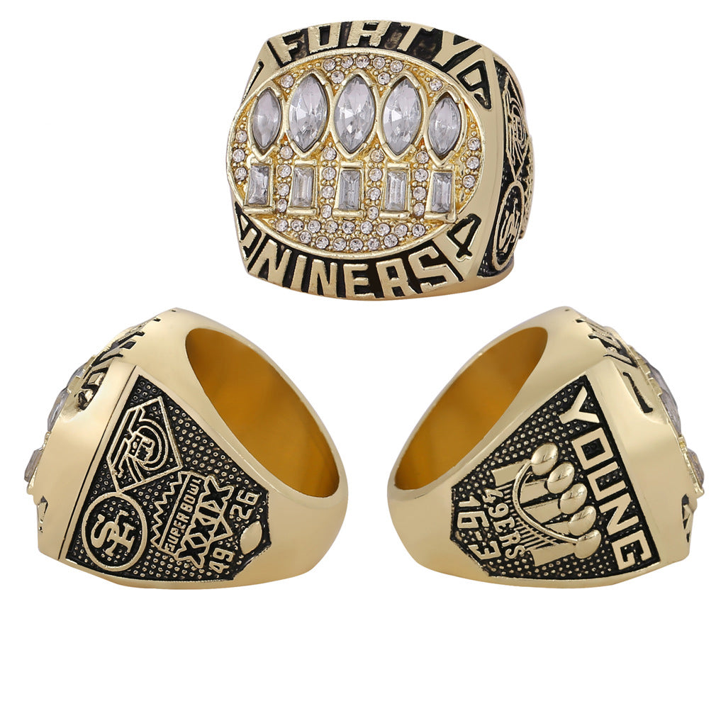 1994 San Francisco 49ers Super Bowl XXIX Championship Ring - Steve Young's Triumph