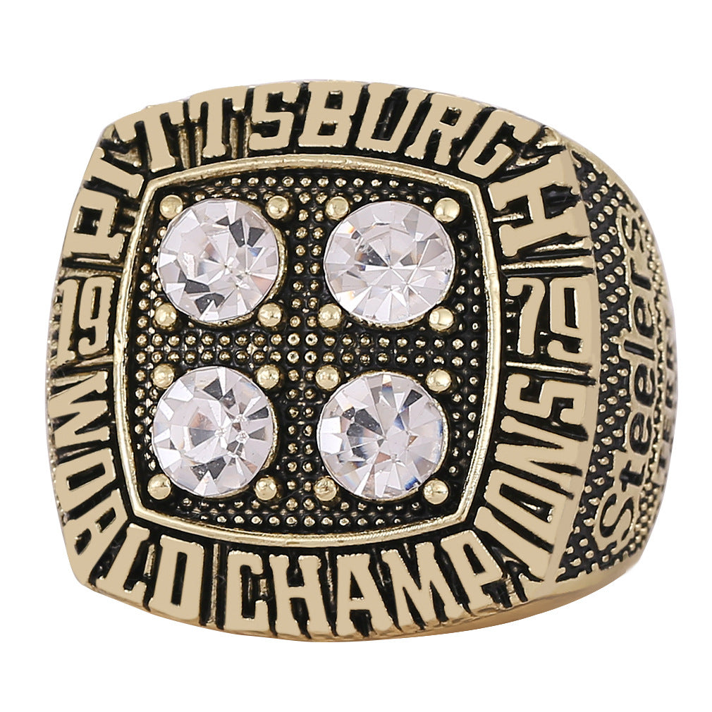1979 Pittsburgh Steelers Super Bowl XIV Championship Ring - The 4-Ring Dynasty