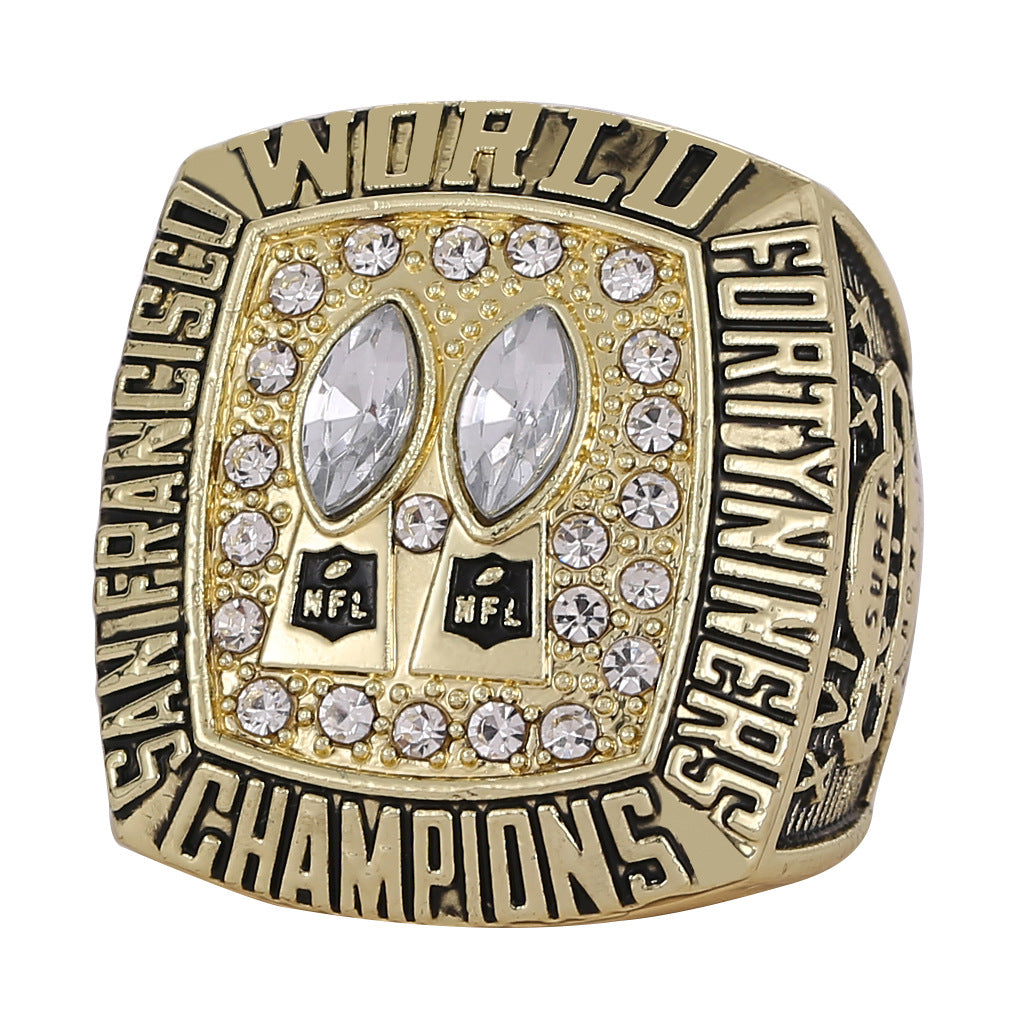 1984 San Francisco 49ers Super Bowl XIX Championship Ring - The 15-1 Dominance
