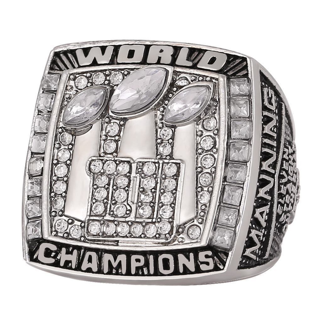 2007 New York Giants Super Bowl XLII Championship Ring - The Great Upset