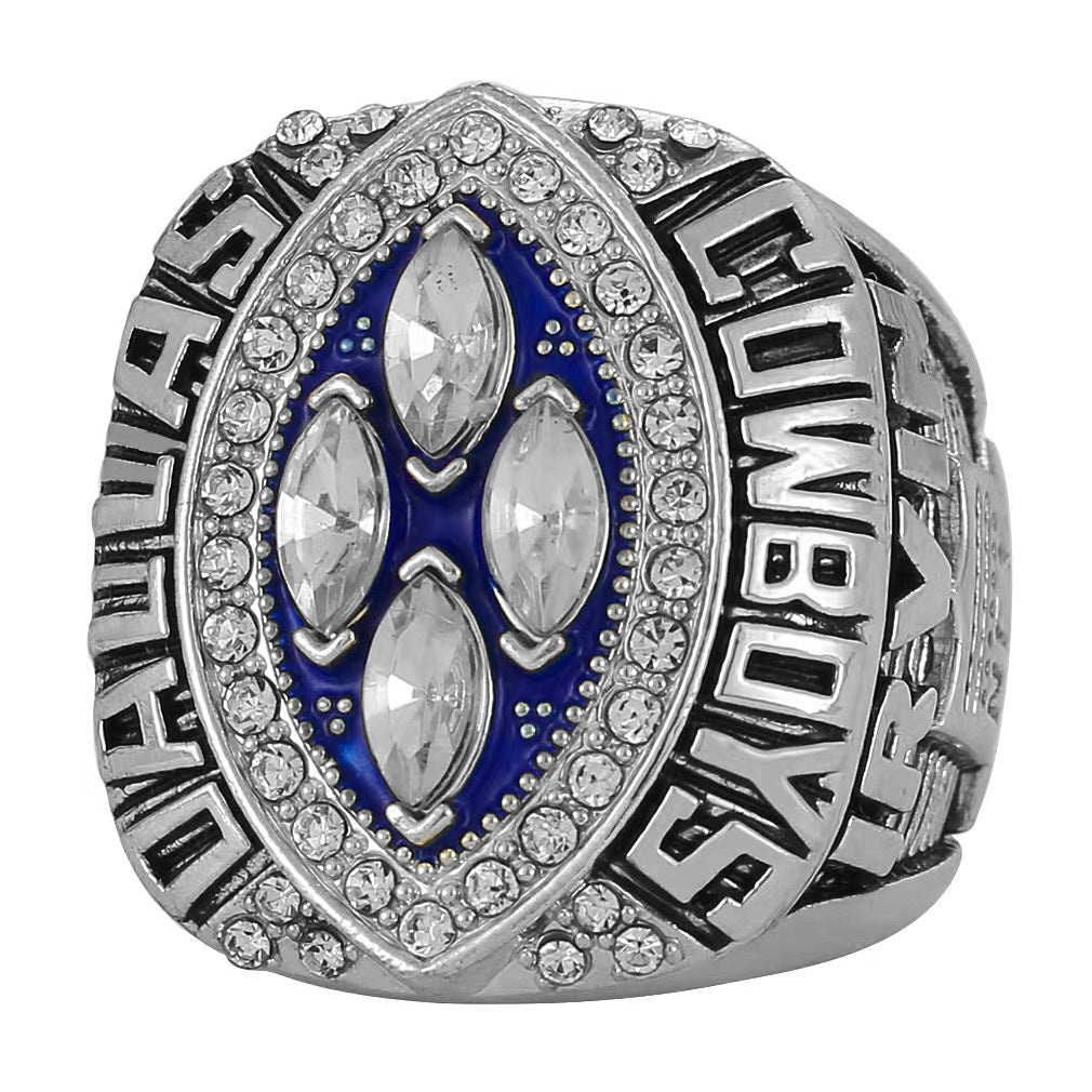 1993 Dallas Cowboys Super Bowl XXVIII Championship Ring - Back-to-Back Icons
