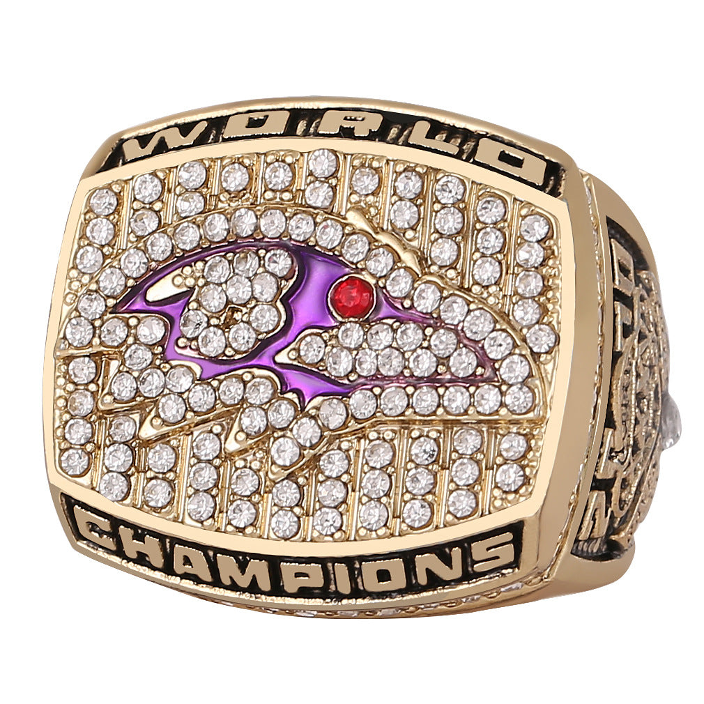 2000 Baltimore Ravens Super Bowl XXXV Championship Ring - Defensive Dominance