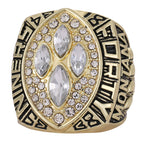 1989 San Francisco 49ers Super Bowl XXIV Championship Ring - Back-to-Back Supremacy