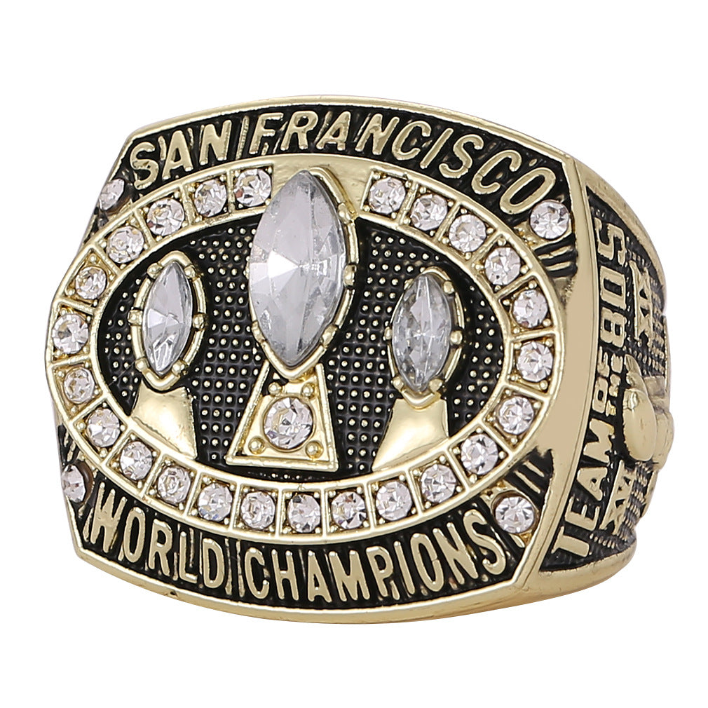 1988 San Francisco 49ers Super Bowl XXIII Championship Ring - The Drive to Victory