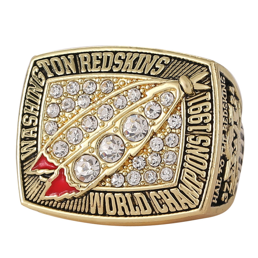 1991 Washington Redskins Super Bowl XXVI Championship Ring - The Greatest Team Ever