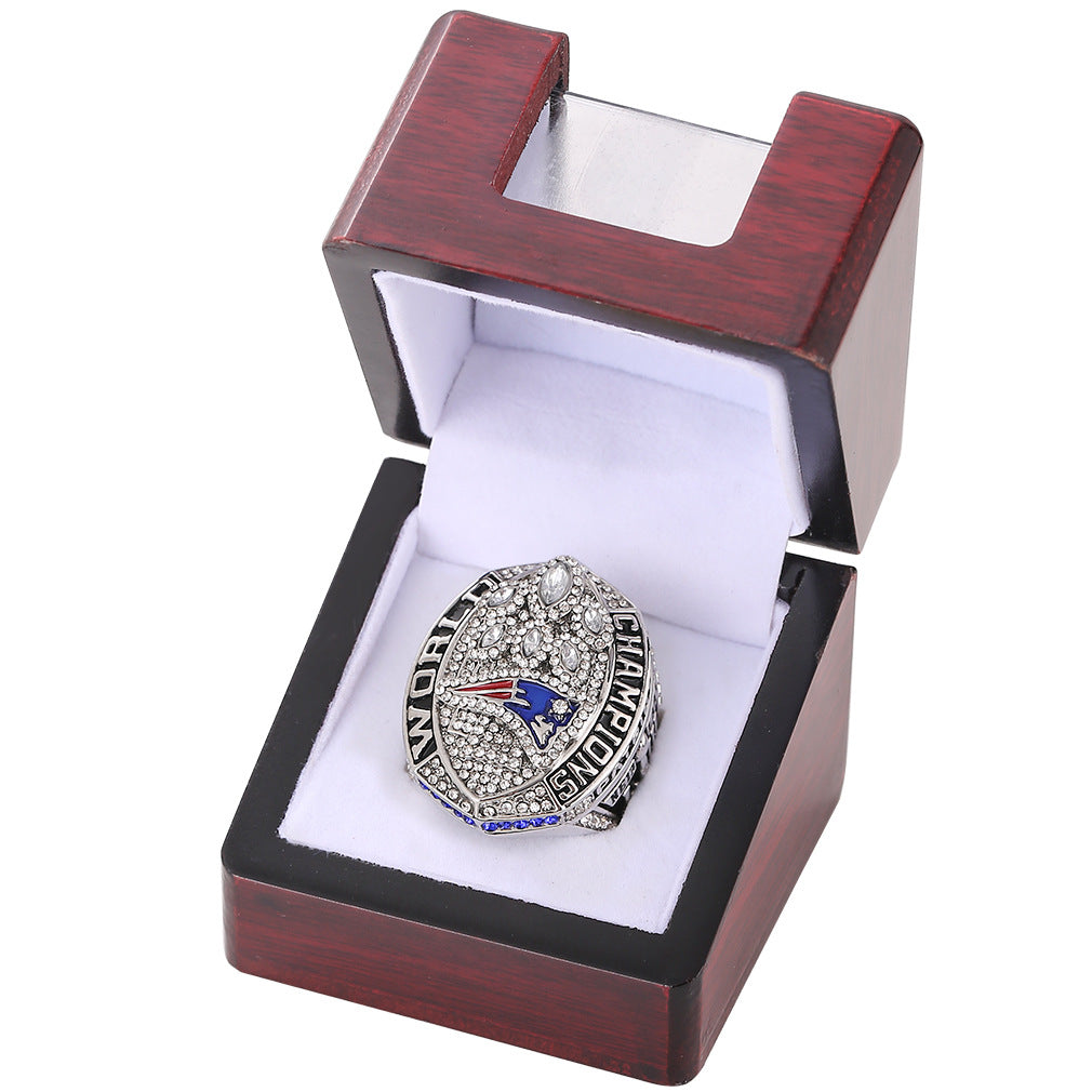 2018 New England Patriots Super Bowl LIII Championship Ring - The 6X Legacy