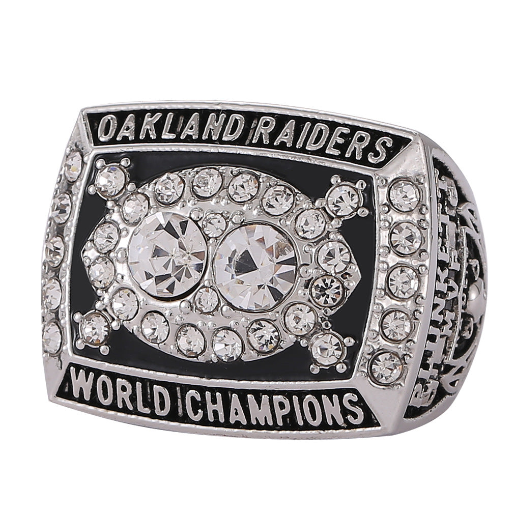 1980 Oakland Raiders Super Bowl XV Championship Ring - The First Wild Card King