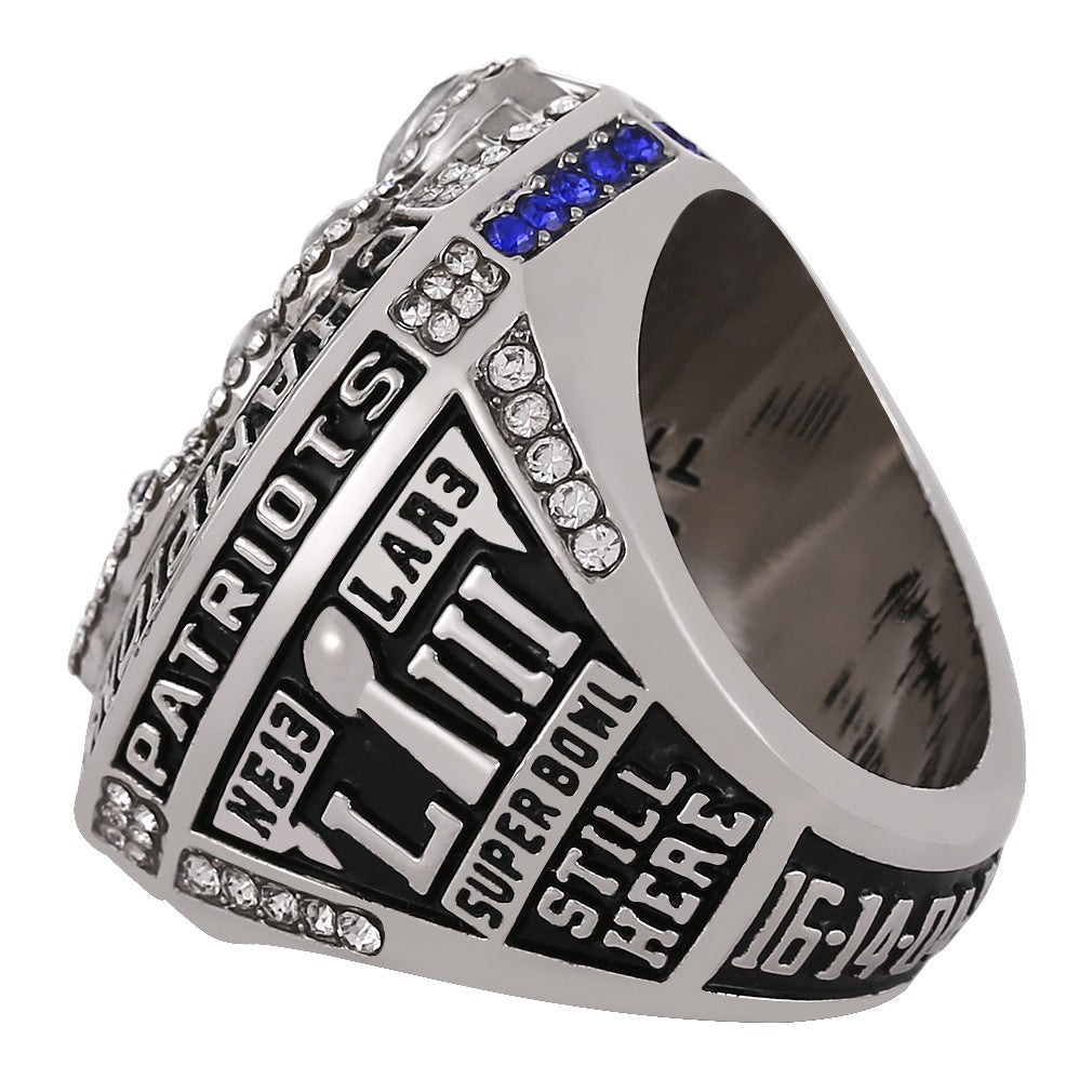 2018 New England Patriots Super Bowl LIII Championship Ring - The 6X Legacy