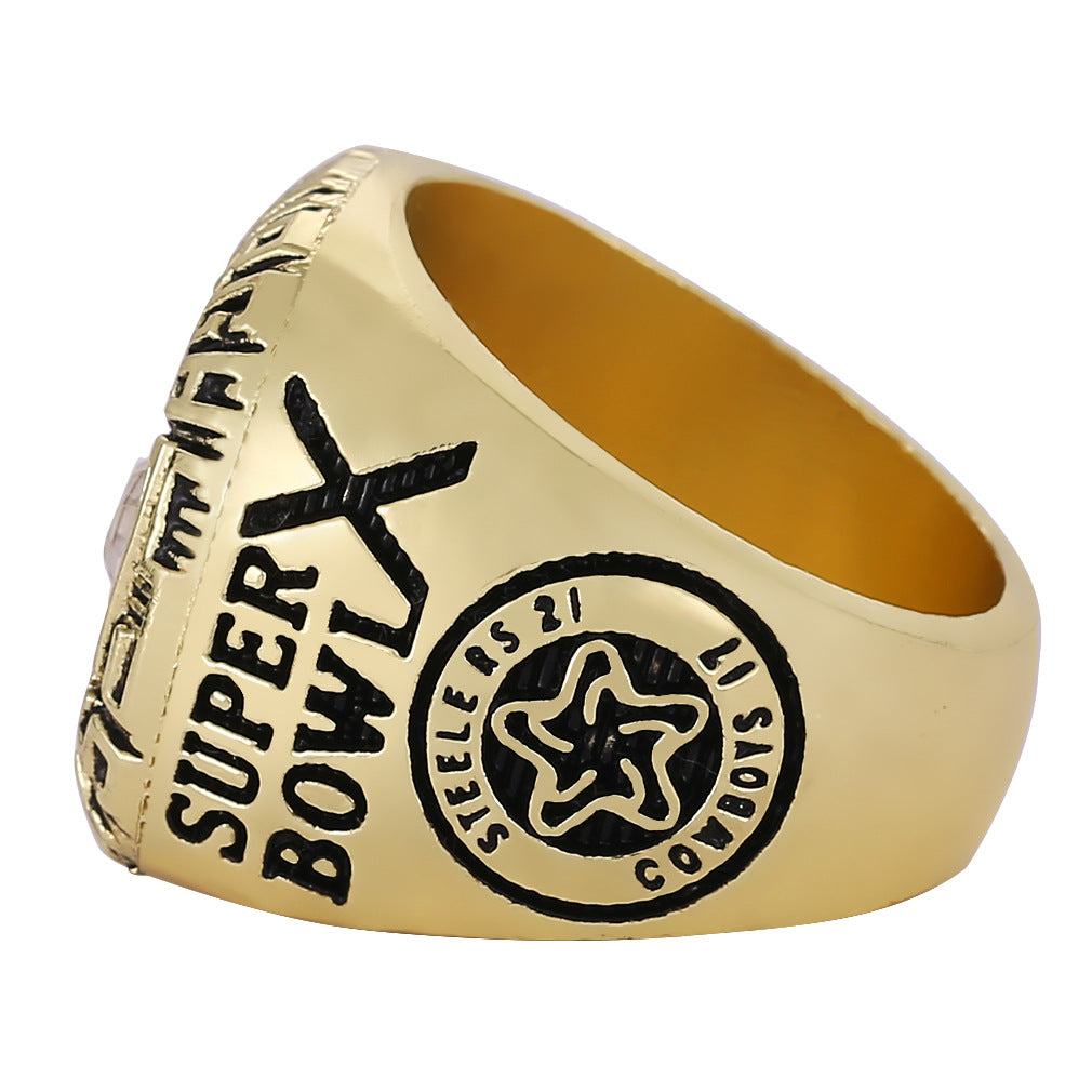 1975 Pittsburgh Steelers Super Bowl X Championship Ring - Back-to-Back Glory