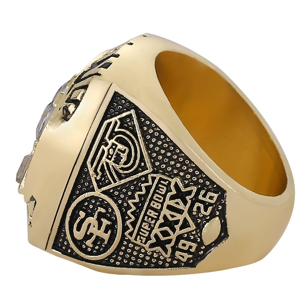 1994 San Francisco 49ers Super Bowl XXIX Championship Ring - Steve Young's Triumph