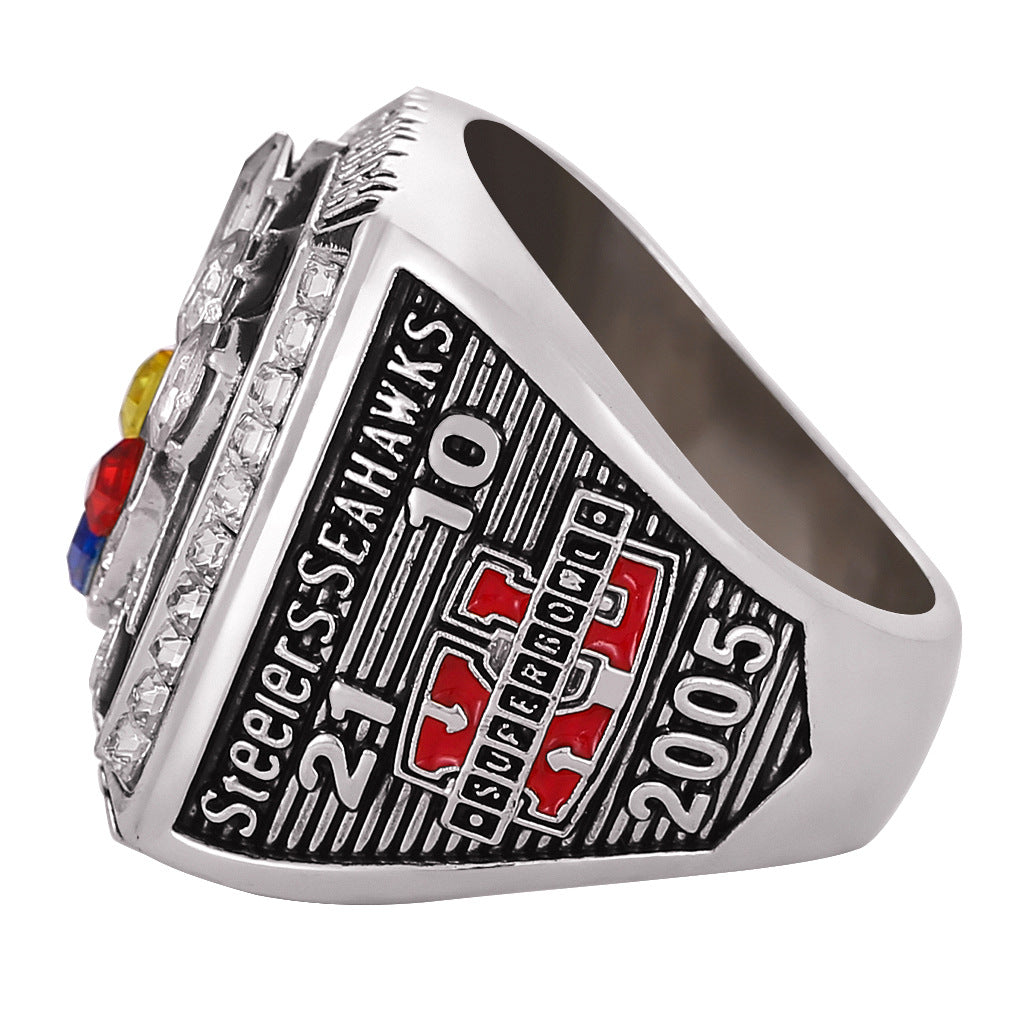 2005 Pittsburgh Steelers Super Bowl XL Championship Ring - One for the Thumb