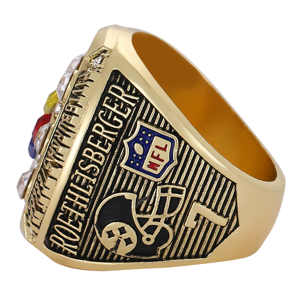 2008 Pittsburgh Steelers Super Bowl XLIII Championship Ring - Record-Breaking Six