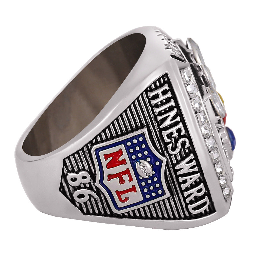 2005 Pittsburgh Steelers Super Bowl XL Championship Ring - One for the Thumb
