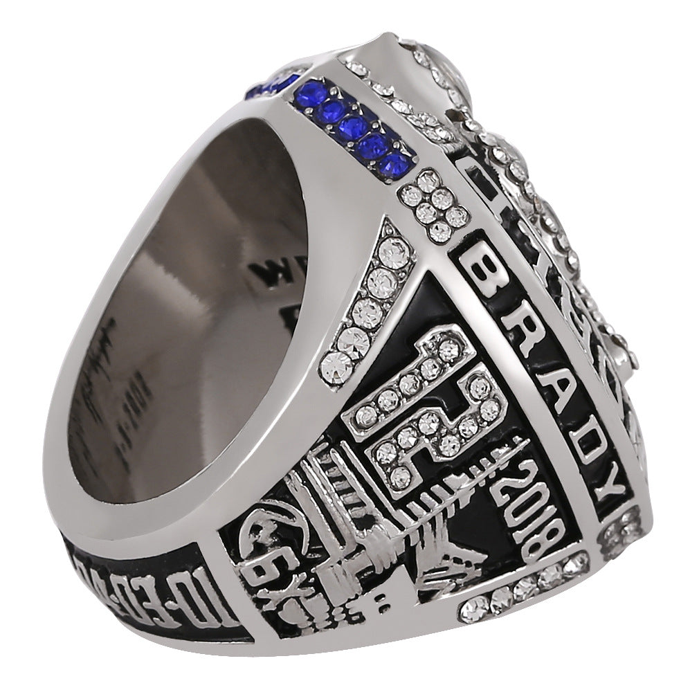 2018 New England Patriots Super Bowl LIII Championship Ring - The 6X Legacy