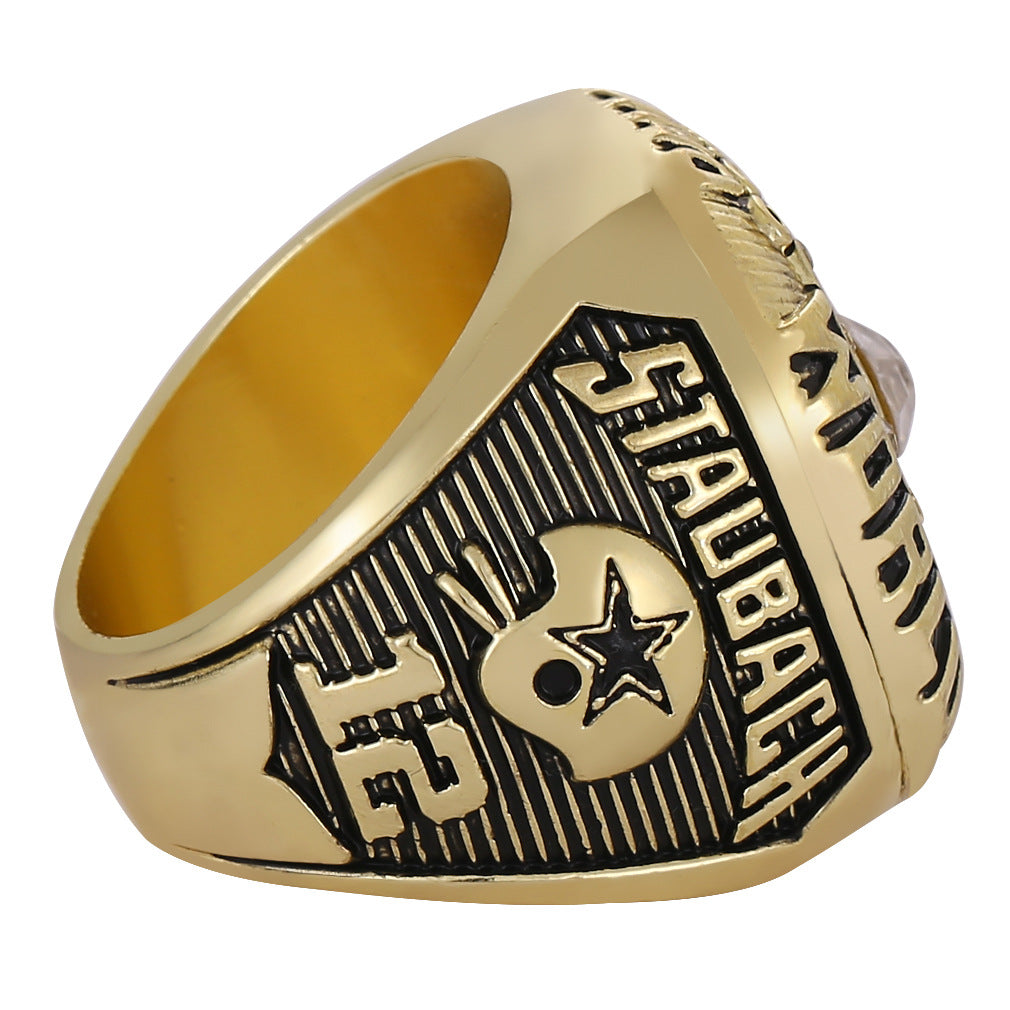 1971 Dallas Cowboys Super Bowl VI Championship Ring - America's First Star