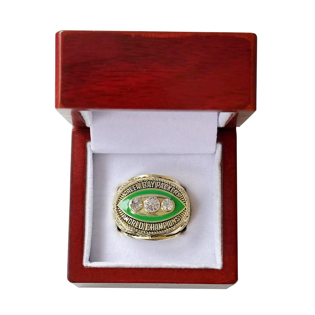 1967 Green Bay Packers Super Bowl II Championship Ring - The Lombardi Repeat