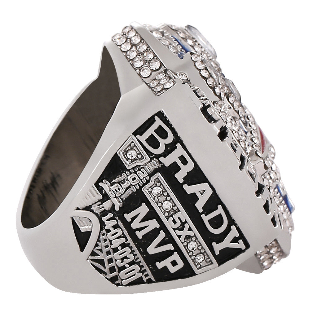 2016 New England Patriots Super Bowl LI Championship Ring - The Greatest Comeback