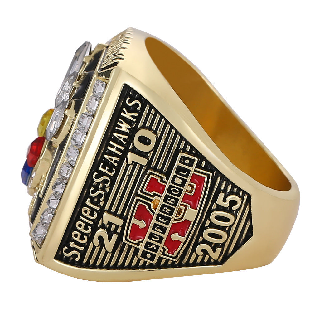 2005 Pittsburgh Steelers Super Bowl Championship Ring - Standard Series