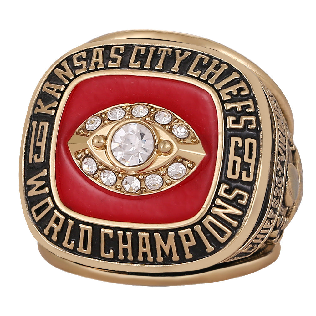 1969 Kansas City Chiefs Super Bowl Championship Ring - Standard Series